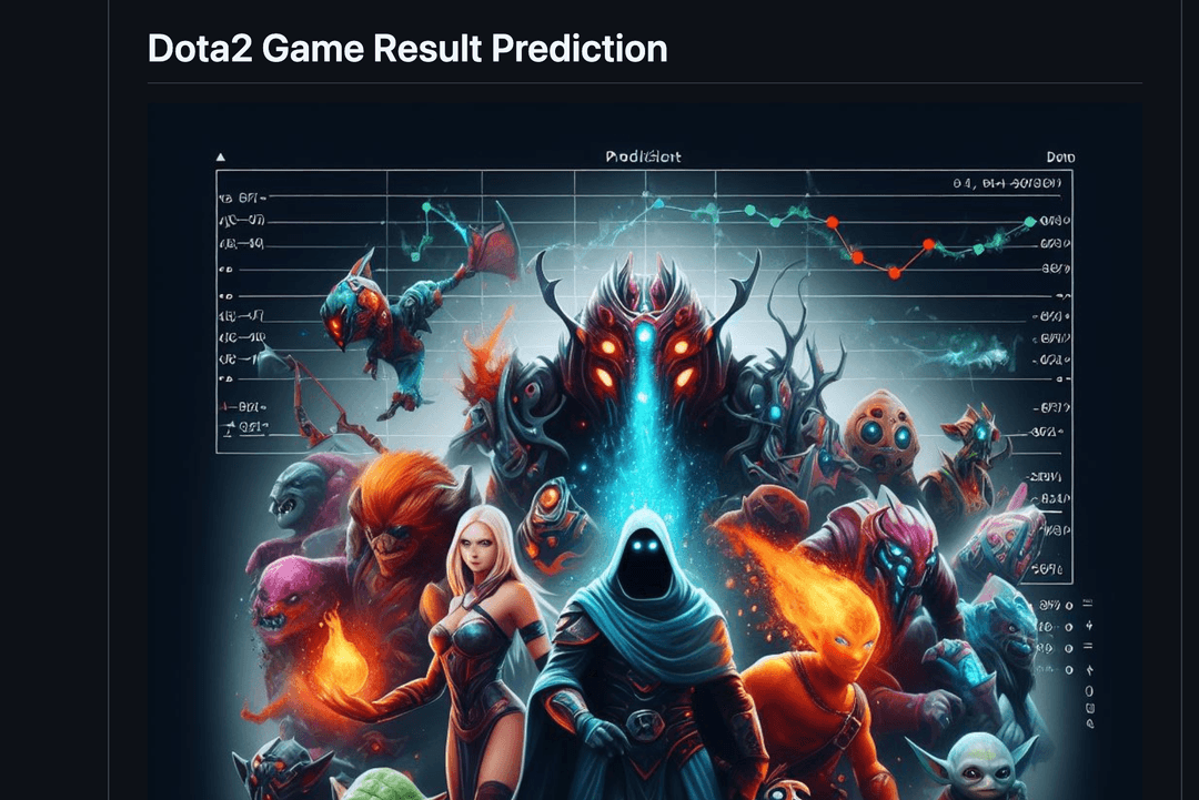 Dota 2 prediction model
